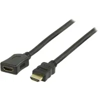 Logilink HDMI verlengkabel - versie 1.4 (4K 30Hz) / zwart - 5 meter