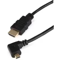 Dolphix Micro HDMI - HDMI kabel - 90° haaks naar rechts - versie 1.4 (4K 30Hz) - 1 meter