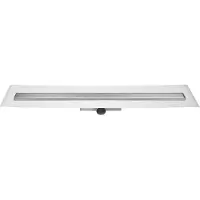Easy drain Easydrain Compact FF Zero afvoergoot 70 x 6 cm. zijaansluiting Rvs
