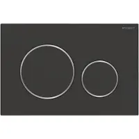 Geberit Bedieningsplaat Sigma 20 DF Mat Zwart