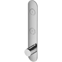 Hotbath Cobber PB066EXT Afbouwdeel Voor Inbouw Thermostaat Met 2 Pushbuttons - Mat Wit - Kranen, Badkranen, Inbouw Badkranen - 8719638626705