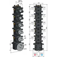 Hotbath Mate MHF005 High Flow inbouwdeel