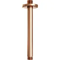 Brauer Plafondarm 200 mm koper geborsteld PVD