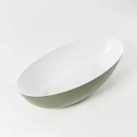 Mondiaz Vrijstaand bad float 170x80 cm kleur army /talc