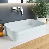 Mondiaz arvo waskom solid surface 55 cm kleur clay /clay