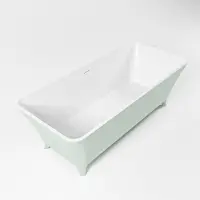 Mondiaz Vrijstaand bad lundy 170x75 cm kleur greey /talc