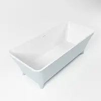 Mondiaz Vrijstaand bad lundy 170x75 cm kleur clay /talc