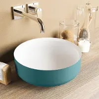 Mondiaz COSS Waskom solid surface 36cm kleur Smag / Talc