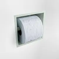 Mondiaz easy toiletrolhouder cube 160 solid surface 16x8,6 cm kleur greey. Geschikt voor op en inbouw.