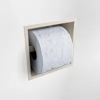 Mondiaz easy toiletrolhouder cube 160 solid surface 16x8,6 cm kleur linen. Geschikt voor op en inbouw.