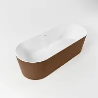 Mondiaz Vrijstaand Bad NOBLE 180x75cm Kleur Rust / Talc
