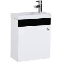 Boss & Wessing Wastafel bws elmas 25x45 cm keramiek wit