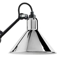 DCW éditions Gras n°411 Vloerlamp Chrome | Conical