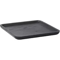 Aquanova Zeepschaal Cole Black 28 x 28 cm