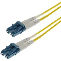 EECONN LC Duplex Optical Fiber Patch kabel - Single Mode OS1 - geel / LSZH - 5 meter