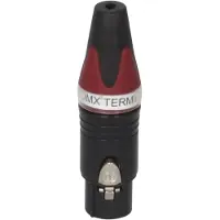 Neutrik 5-pins XLR (v) Terminator met weerstand