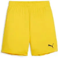 Puma teamGOAL Voetbalbroekje Kids Geel Zwart