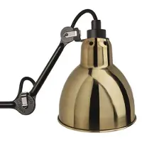 DCW éditions Vloerlamp Lampe Gras No411 - Round Mässing