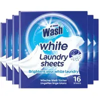 At Home 6x Wasdoekjes Witte Was 16 Stuks