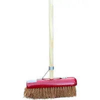 Synx Tools Zaalveger Kokosbezem 30cm - incl. steel 150cm