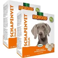 BF Petfood 2x40 st Biofood schapenvet maxi bonbons zalm