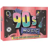 Gift Republic Totally 90s Music Trivia - Multi color / 9.5 x 13.5 x 2.5 cm / Karton