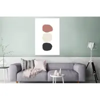 MuchoWow Wanddecoratie Metaal - Aluminium Schilderij Industrieel - Minimalisme - Pastel - Design - 120x180 cm - Dibond - Foto op aluminium - Industriële muurdecoratie - Voor de woonkamer/slaapkamer