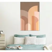 MuchoWow Wanddecoratie Metaal - Aluminium Schilderij Industrieel - Abstract - Pastel - Kunst - 100x150 cm - Dibond - Foto op aluminium - Industriële muurdecoratie - Voor de woonkamer/slaapkamer