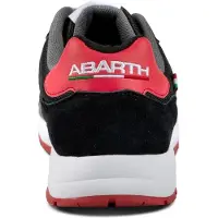 Abarth 595 Lage Veiligheidssneaker S3 Zwart/rood | Maat: 43