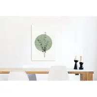 MuchoWow Wanddecoratie Metaal - Aluminium Schilderij Industrieel - Groen - Planten - Natuur - Abstract - 60x90 cm - Dibond - Foto op aluminium - Industriële muurdecoratie - Voor de woonkamer/slaapkamer
