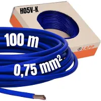 Lapp 4510162 Draad H05V-K 1 x 0.75 mm² Ultra-marijn-blauw 100 m