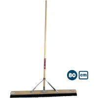 Synx Tools Synx Paardenhaar Zaalveger 80cm - Zachte Bezems & Steel 150cm