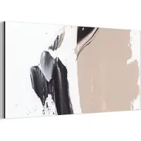 MuchoWow Wanddecoratie Metaal - Aluminium Schilderij Industrieel - Verf - Design - Abstract - 40x20 cm - Dibond - Foto op aluminium - Industriële muurdecoratie - Voor de woonkamer/slaapkamer