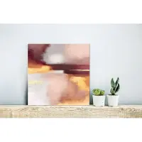 MuchoWow Wanddecoratie Metaal - Aluminium Schilderij Industrieel - Verf - Abstract - Pastel - 20x20 cm - Dibond - Foto op aluminium - Industriële muurdecoratie - Voor de woonkamer/slaapkamer