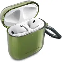 IDEAL OF SWEDEN Clear Case voor de Apple AirPods 1 / 2 - Khaki