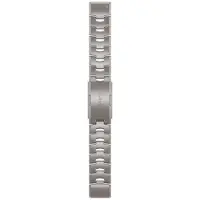 Garmin Quickfit 22 Mm Titanium Riem