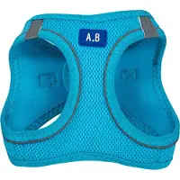 Animal Boulevard Ab32221 - Hals- En Leibanden - Hond - Ab Air-mesh Comfortharnas Blauw-xxxs 1,5-3kg - Maat: Xxxs 1,5-3kg - 205632