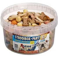 Antos strooibox 900g - Hondensnacks - Trainers - Partymix - Hondenkluifjes