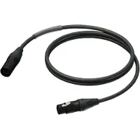 Procab / Neutrik PRD955 5-pins XLR (m) - 5-pins XLR (v) DMX kabel - 5 meter