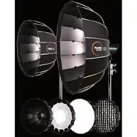Phottix  Raja Eclipse Quick-Folding softbox 105cm zwart