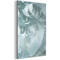 MuchoWow Wanddecoratie Metaal - Aluminium Schilderij Industrieel - Acrylverf - Abstract - Design - 80x120 cm - Dibond - Foto op aluminium - Industriële muurdecoratie - Voor de woonkamer/slaapkamer