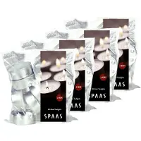 Spaas Theelichten Kaarsen XL - Wit - circa 10u - Ø6cm - 160 stuks