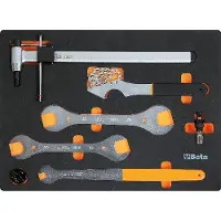 Beta Mm401-Zachte Inlegbak Met 7 Gereedschap - 024580401