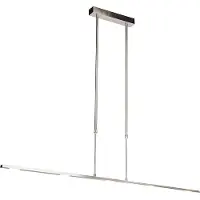 QAZQA Moderne hanglamp staal incl. LED, verstelbaar - Bold
