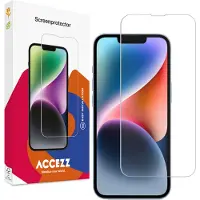 Accezz Gehard Glas Screenprotector voor de Apple iPhone 17e / 16e / 14 / 13 / 13 Pro