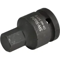 SW-Stahl 10186L-19 aandrijfas inzetstuk 19 x 76 mm, 3/4 inch impact