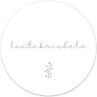Label2X Muurcirkel lentekriebels