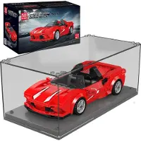 Mould King 27041 - Ferrari F8 - 332 delige bouwset - Gratis Vitrinedoos - Past op bekende merken