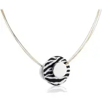 CLIC By Suzanne Clic Jewellery aluminium necklace zebra/red/blue