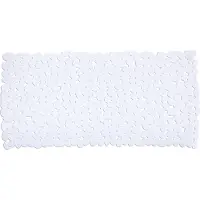 Wenko Anti-slip Badmat Paradise 71x36cm wit - Antislipmat
